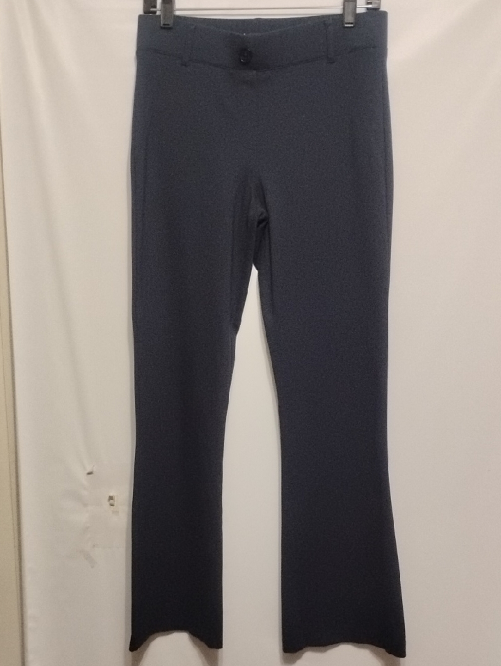 Betabrand Navy Flat‎ Front Slightly Wide Leg Pant